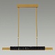 подвесной светодиодный светильник odeon light midcent marmi 4361/25l