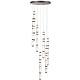 каскадная люстра odeon light l-vision collier 5456/210l
