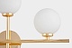 бра lumina deco marsiada ldw 6033n-2 rt fgd