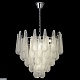 подвесная люстра crystal lux fontain sp10 chrome