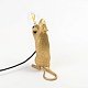 настольная лампа mouse lamp standing gold usb seletti