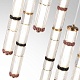 каскадная люстра odeon light l-vision collier 5455/210l