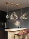 подвесной светильник crystal rock 9701p/1 brass delight collection