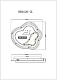 потолочный светильник myfar cloud mr9020-cl