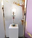 настольная лампа odeon light classic bizet 4855/1t