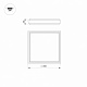 уличный светодиодный светильник arlight lgd-area-s300x300-30w warm3000 029953