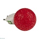 настенный светодиодный светильник (10329) uniel dtl-309-шар/red/1led/0,1w
