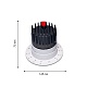 встраиваемый светодиодный светильник favourite mortise 4422-1c