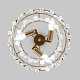 подвесная люстра eurosvet sophie 60165/3 латунь smart a065755
