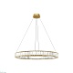 подвесной светодиодный светильник loft it crystal ring 10135/800 gold