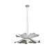 подвесная люстра lightera chad le116l-55w