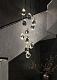 подвесной светильник delight collection crystal rock md-020b-11 gold