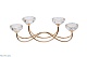 подсвечник garda decor 2kg195102cg