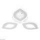 потолочный светильник escada dew 10271/3led