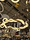 подвесной светодиодный светильник arte lamp klimt a2850lm-75pb