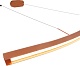 подвесной светильник mizi'en slim mz31505-1200a-orange