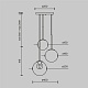 подвесной светильник maytoni basic form mod521pl-03g