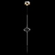 подвесной светильник crystal lux glass sp3w led chrome