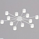 потолочная люстра reluce 06730-0.3-12 gx53 wt