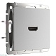 розетка hdmi werkel серебряный wl06-60-11 4690389110993 a039268
