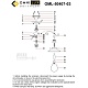 потолочная люстра omnilux oml-50407-03
