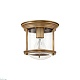 потолочный светильник hinkley hadrian qn-hadrian-mini-f-br-clear