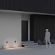 уличный настенный светодиодный светильник maytoni mane o046sl-l3b3k