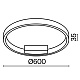 потолочная люстра maytoni rim mod058cl-l35bk