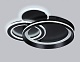 потолочная люстра ambrella light acrylica disk fa8515