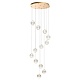 подвесная люстра odeon light crystal 5008/56l
