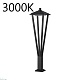 ландшафтный светильник odeon light nature bearitz 6655/12gl3
