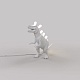 настольная лампа t-rex usb jurassic seletti
