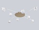 потолочный светильник ambrella light comfort style gx53 fl51759