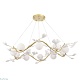 подвесная люстра crystal lux colibri sp10 gold