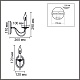 бра lumion classi incanto 8034/1w