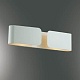 настенный светильник ideal lux clip ap2 mini bianco 049236