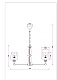 подвесная люстра arte lamp brocca a4093lm-8ab