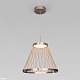 подвесной светильник eurosvet cesta 40016/1 led коричневый a069283