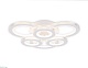 потолочная люстра ambrella light original fa8872