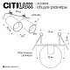 встраиваемый спот citilux axel cl512d22