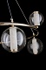 подвесная люстра aurore le7703/6 chrome