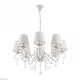 подвесная люстра arte milano 340369/8 wt