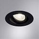 встраиваемый светильник arte lamp tarf a2177pl-1bk