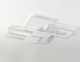 потолочный светильник ambrella light acrylica disk fa1031