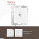 розетка rj45 arte milano 206.45-1.white