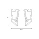 шинопровод магнитный под натяжной потолок hesby lighting eldeko hsbl_0185