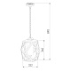 уличный подвесной светильник elektrostandard ambra 4690389176852