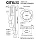 подвесная люстра citilux томми cl102071