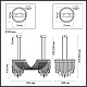 потолочная люстра odeon light hall afina 5420/48l