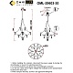 подвесная люстра omnilux perelli oml-29603-30